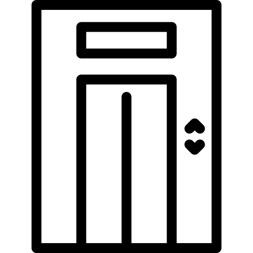 Elevator elevator doors transportation icon Elevator elevator doors transportation icon