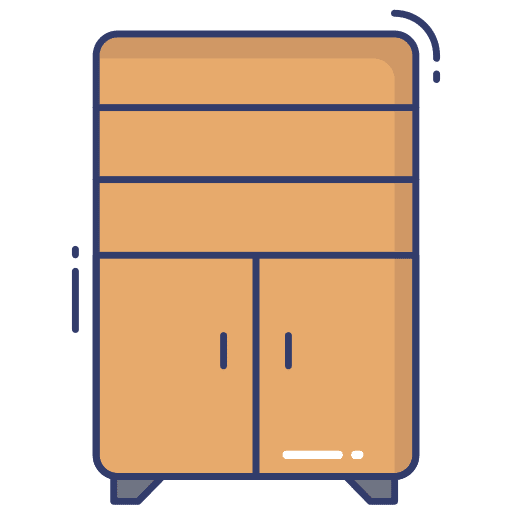 Closet closet cabinet storage icon
