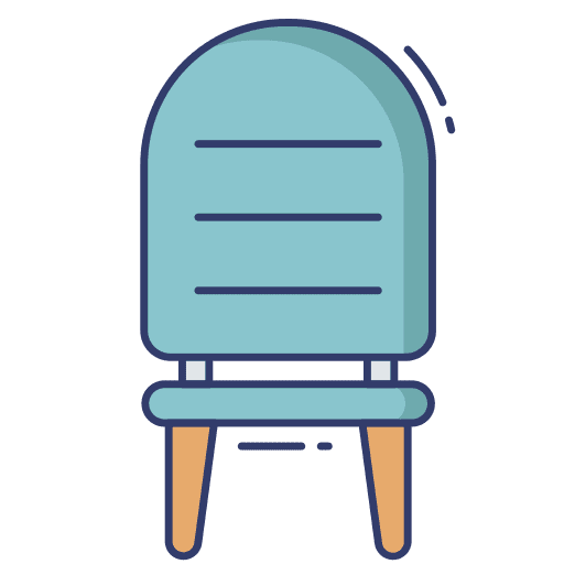 Chair interior decor chair icon Chair interior decor chair icon