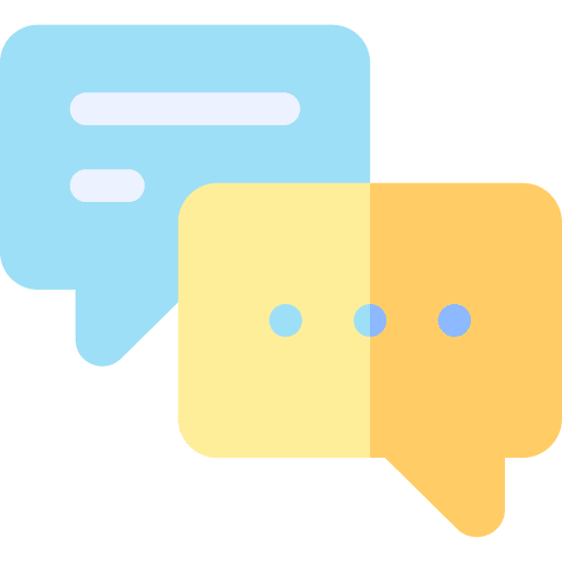 Chat dialogue talk chat icon