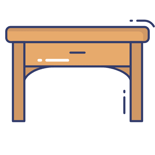 Desk desk interior design furniture and household icon Desk desk interior design furniture and household icon