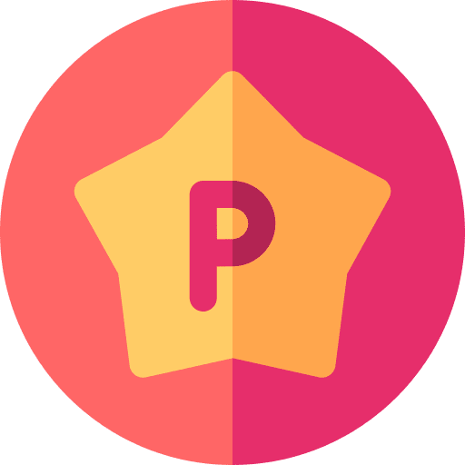 Point label shop point icon