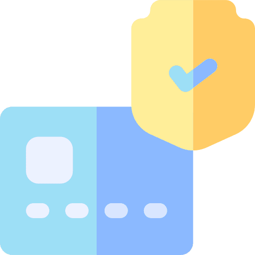 Protection payment method pay card debit card icon