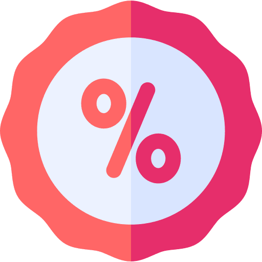 Sale promotion percentage percent icon