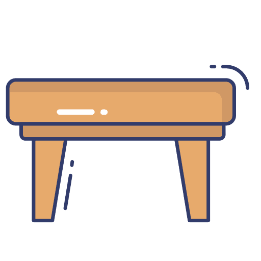 Stool interior chair seat icon Stool interior chair seat icon
