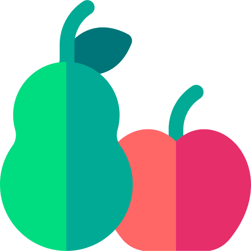 Fruit fruit pear organic icon Fruit fruit pear organic icon