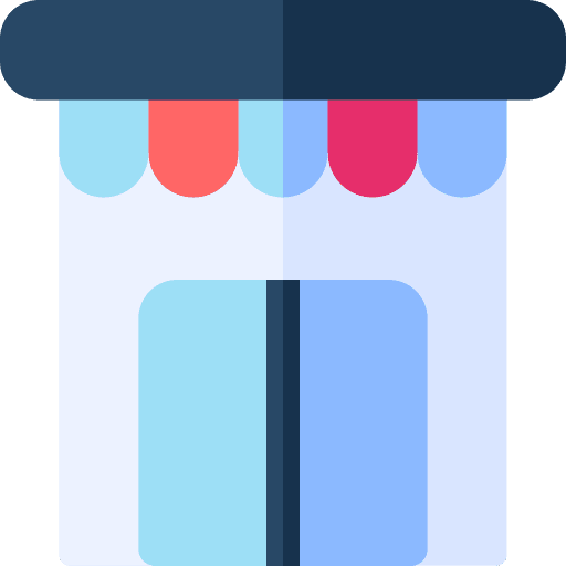 Shop store building retail icon Shop store building retail icon