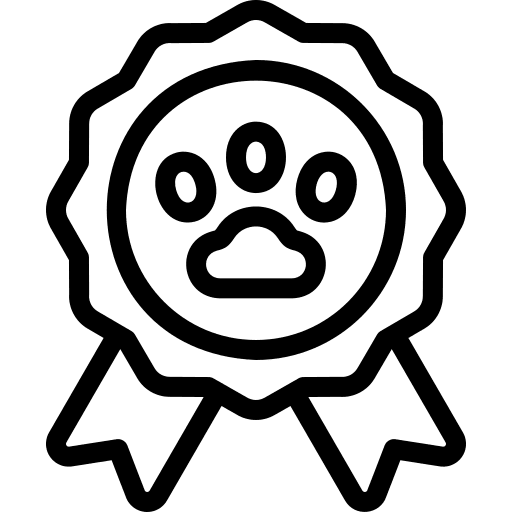 Badge animals competition medal icon