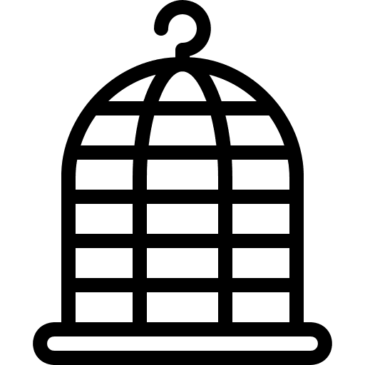 Birdcage animals pet cage cage icon Birdcage animals pet cage cage icon