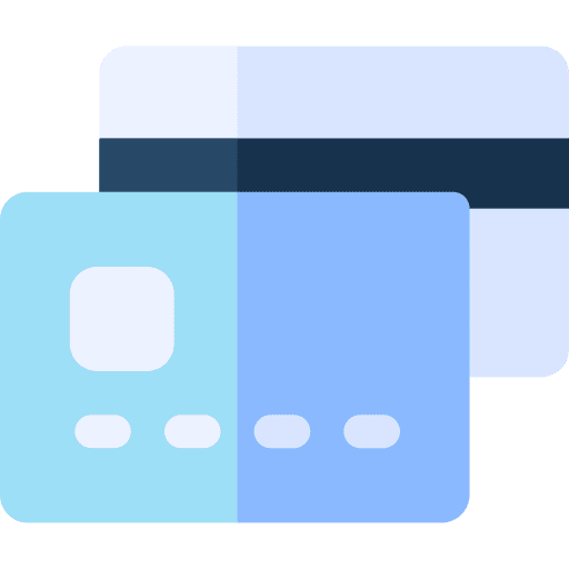 Credit card money banking pay card icon Credit card money banking pay card icon