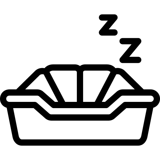 Pet bed animals zzz dog icon Pet bed animals zzz dog icon