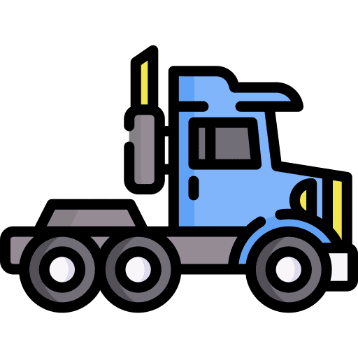 Big truck transport big truck car icon