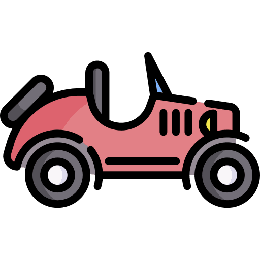 Car antique transport vintage icon