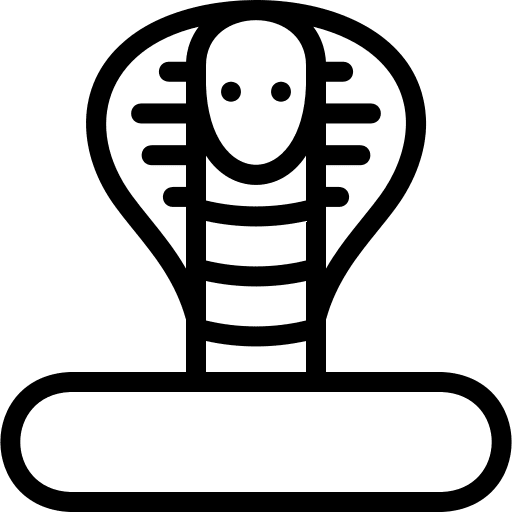 Cobra traditional ethnic reptile icon Cobra traditional ethnic reptile icon