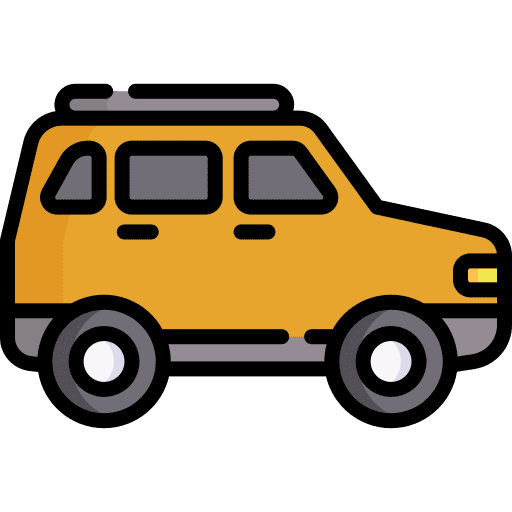 Suv vehicle drive transportation icon