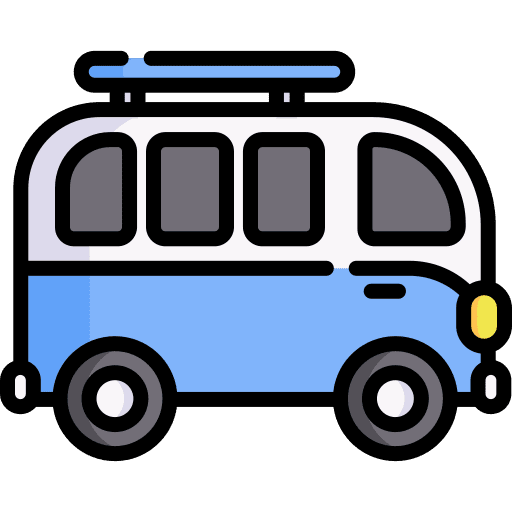 Campervan camp vehicle campervan icon Campervan camp vehicle campervan icon