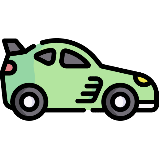 Supercar travelling transport transportation icon Supercar travelling transport transportation icon