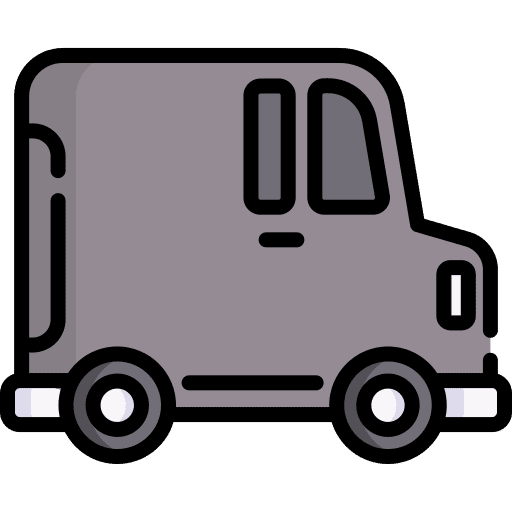Van transport van mover truck icon Van transport van mover truck icon