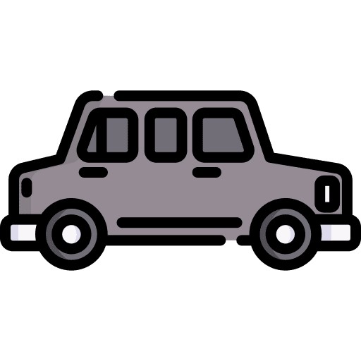 Limousine transportation transport limousine icon Limousine transportation transport limousine icon