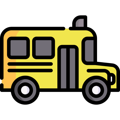School bus transportation school bus automobile icon School bus transportation school bus automobile icon