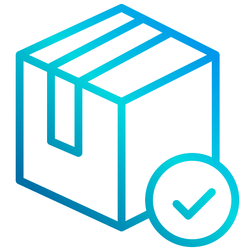 Box package box delivered icon