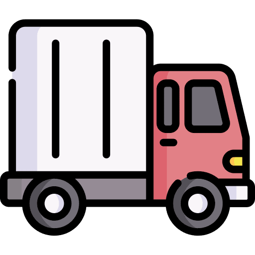Van van delivery truck transportation icon Van van delivery truck transportation icon