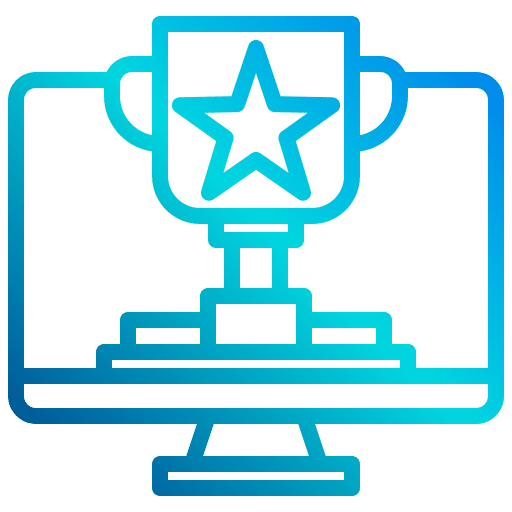 Award offer award best products icon