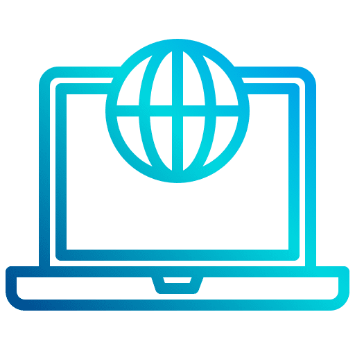 Laptop laptop technology commerce and shopping icon