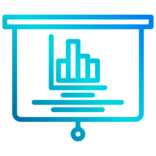 Presentation business finances presentation icon