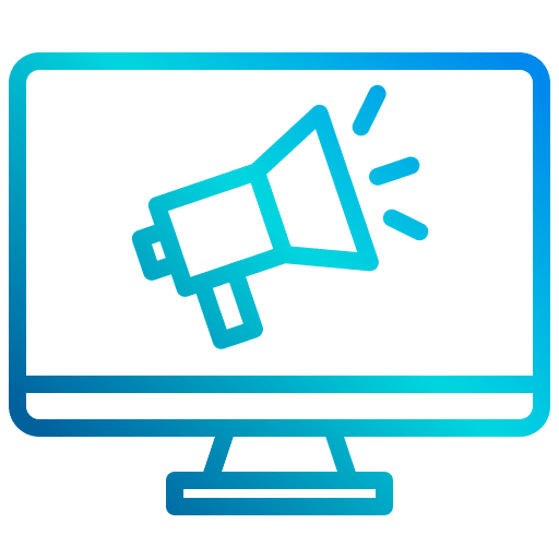 Promotion megaphone seo commerce and shopping icon