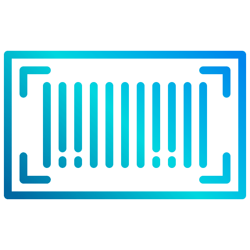 Barcode commerce and shopping ecommerce barcode icon