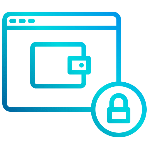 Website pay security ecommerce icon