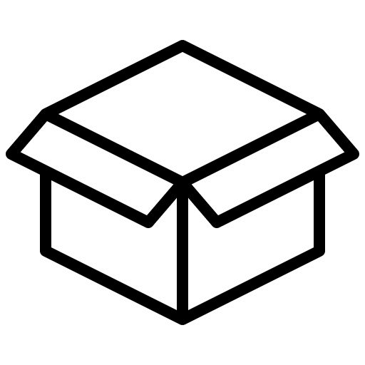 Box ecommerce commerce and shopping order icon