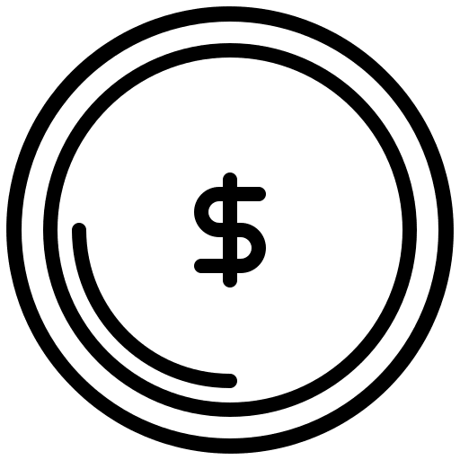 Money store shopping online icon