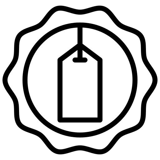 Tag badge commerce and shopping save icon