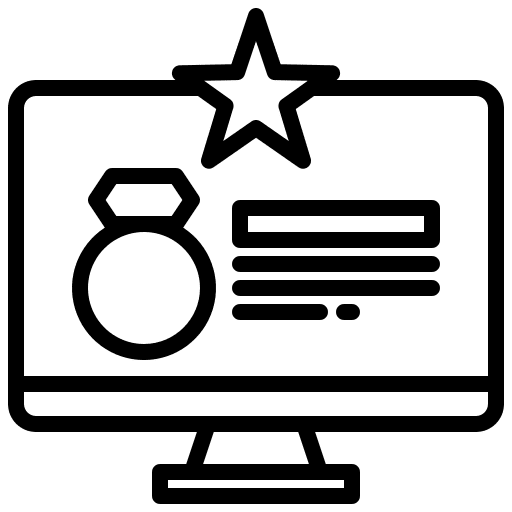 Favorite shopping commerce and shopping favorite icon