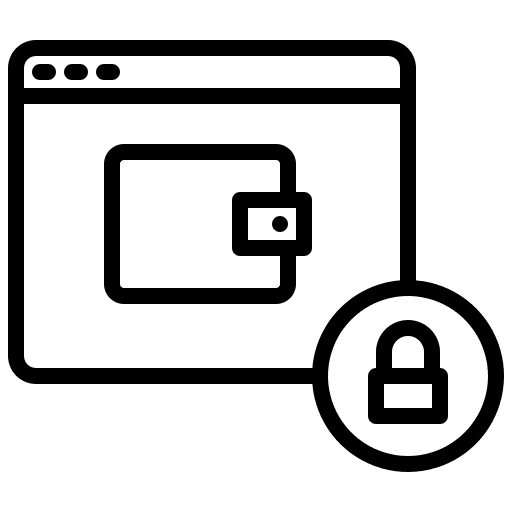 Website payment commerce and shopping website icon