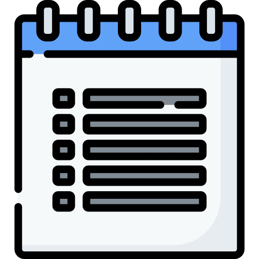 Agenda wishlist tasks checklist icon Agenda wishlist tasks checklist icon