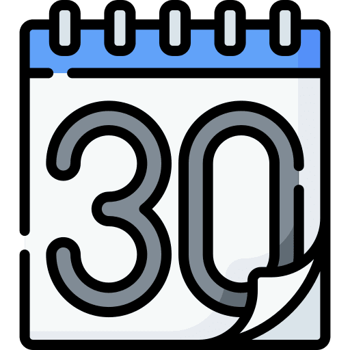 Calendar organization thirty administration icon Calendar organization thirty administration icon