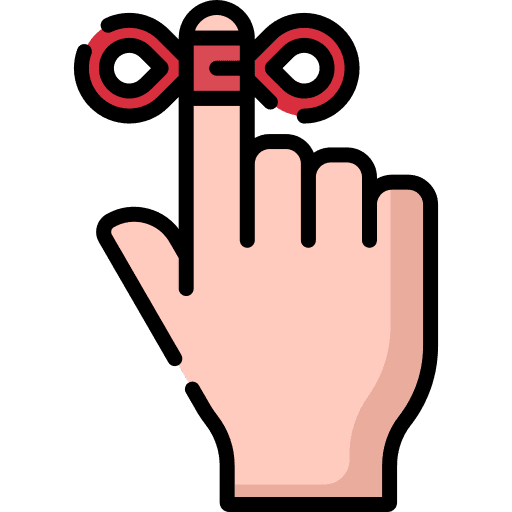 Reminder gestures hands and gestures hand icon