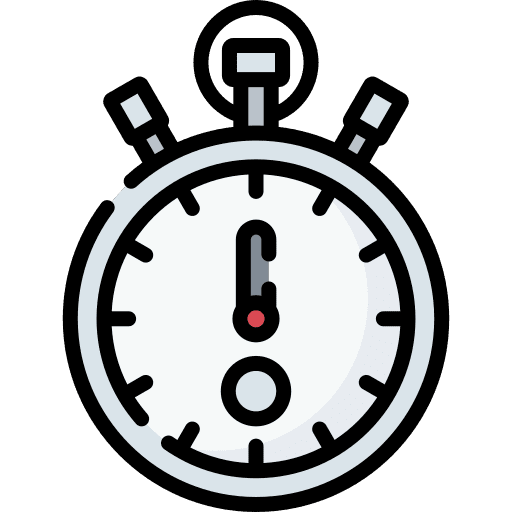 Stopwatch time and date timer chrono icon Stopwatch time and date timer chrono icon