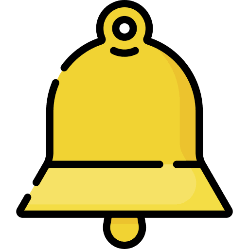 Bell bell notification musical instrument icon Bell bell notification musical instrument icon