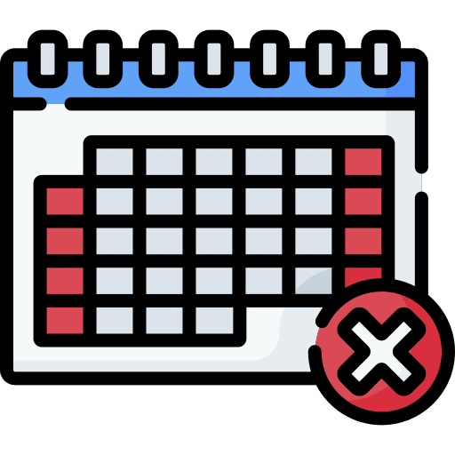 Calendar interface close calendar icon Calendar interface close calendar icon