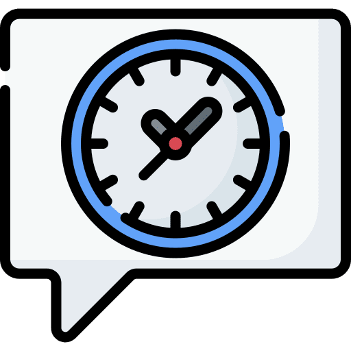 Time communications time conversation icon Time communications time conversation icon