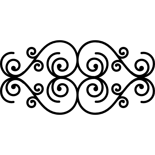 Floral vines design mirror effect flower floral flower vines icon