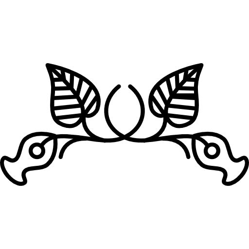 Floral ornament ornament ornaments shapes icon