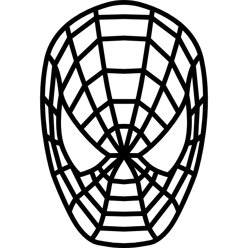 Spiderman mask logo marvel icon Spiderman mask logo marvel icon
