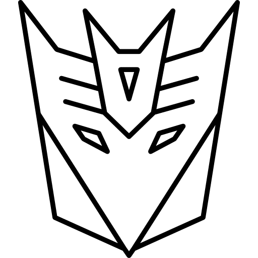 Decepticons  logo robots comic icon Decepticons  logo robots comic icon