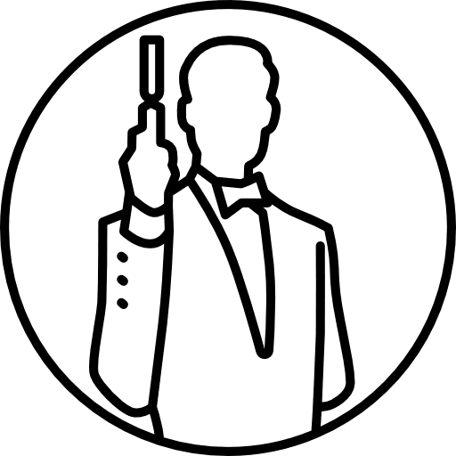 James bond 007 secret service spies spy icon James bond 007 secret service spies spy icon