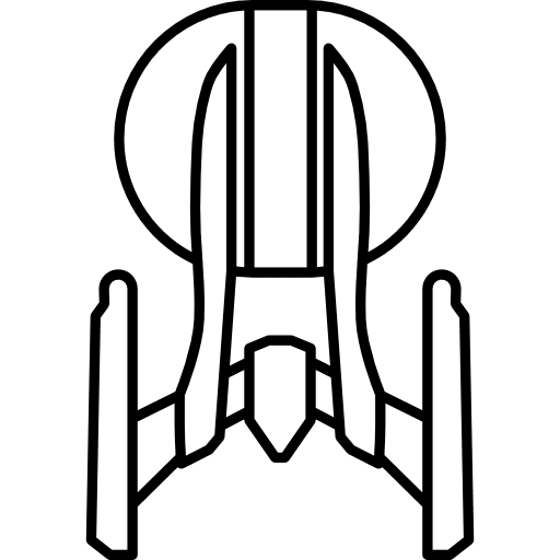 Star trek series transport logo icon Star trek series transport logo icon